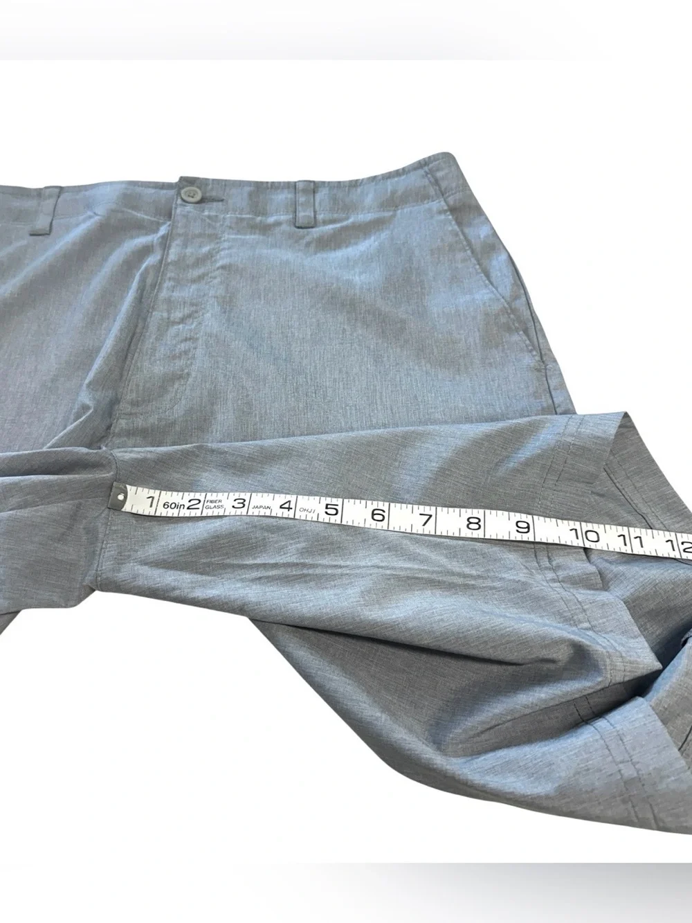 Nicklaus Men’s Grey Heather Golf Shorts Size 34